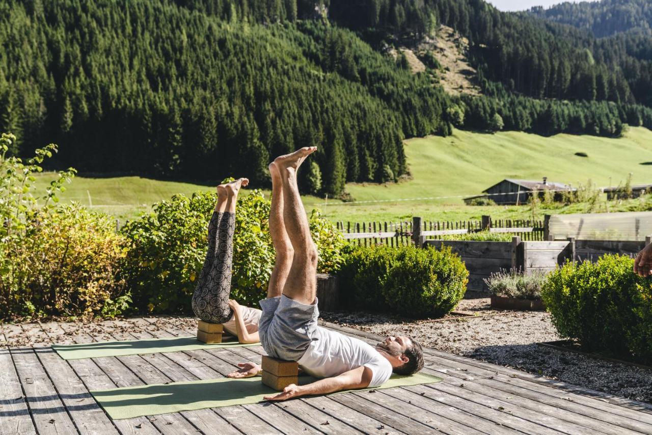 Traumhotel Alpina Superior --Yoga Und Ayurvedahotel (Adults Only) Gerlos Eksteriør billede